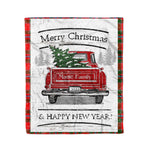 Tartan Blanket Vintage Red Truck with Christmas Tree Family Scottish Clan Maule plaid blanket, red plaid blanket, buffalo plaid blanket, green plaid blanket, plaid fleece blanket, blue plaid blanket, red tartan blanket, tartan plaid blanket, black and white plaid blanket, , christmas plaid blanket, orange plaid blanket, tartan plaid throw blanket, pink plaid blanket, brown plaid blanket, buffalo check blanket