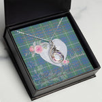 Rising Phoenix Necklace - Valentine Necklace Clan MacIntyre Hunting Ancient Tartan Gift for Girlfriend, Gift for My Wife Rising Phoenix Necklace