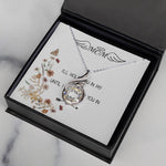 Rising Phoenix Necklace - Mom Necklace - I'll Hold You In My Heart Mother's Day Gift