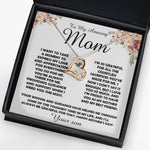 Love Dancing Necklace - To my Amazing Mom Gift From Son Mother's Day Necklace