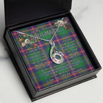 To My Beautiful Soulmate Necklace In Your Eyes I Have Found My Home Clan Young Tartan Rising Phoenix Necklace