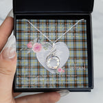 Rising Phoenix Necklace - Valentine Necklace Clan Bell Tartan Gift for Girlfriend, Gift for My Wife Rising Phoenix Necklace