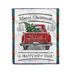 Tartan Blanket Vintage Red Truck with Christmas Tree Family Scottish Clan Mar plaid blanket, red plaid blanket, buffalo plaid blanket, green plaid blanket, plaid fleece blanket, blue plaid blanket, red tartan blanket, tartan plaid blanket, black and white plaid blanket, , christmas plaid blanket, orange plaid blanket, tartan plaid throw blanket, pink plaid blanket, brown plaid blanket, buffalo check blanket