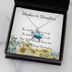 Opal Turtle Necklace - Mother Necklace - No Matter What - I Will Always Love You Mom Necklace