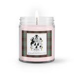 Soy Wax Candle - Buffalo Plaid Candle Buchan Ancient Family Crest Tartan Plaid Soy Wax Candle, oil candle, candle handmade, wax candle, soy wax, nature wax, natural soy wax, natural soy candles, natural candle