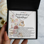 Love Dancing Necklace - Mother-In-Law Necklace, To My Boyfriend's Mom Gift, Future Mother-In-Law Necklace