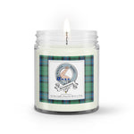Soy Wax Candle - Buffalo Plaid Candle Clan Badge Armstrong Ancient Tartan Plaid Soy Wax Candle, oil candle, candle handmade, wax candle, soy wax, nature wax, natural soy wax, natural soy candles, natural candle