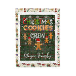 Products Personalized Gift Tartan Plaid Blanket Clan Gayre With Christmas Cookie Baking Crew Christmas Gift Blanket, Plaid Blanket, Christmas Fleece Blanket, Christmas Blanket, Tartan Blanket, Scottish Blanket, Scotland Blanket, Family Name Blanket, Custom Blanket, Personalized Blanket