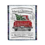 Tartan Blanket Vintage Red Truck with Christmas Tree Family Scottish Clan Davidson Of Tulloch plaid blanket, red plaid blanket, buffalo plaid blanket, green plaid blanket, plaid fleece blanket, blue plaid blanket, red tartan blanket, tartan plaid blanket, black and white plaid blanket, , christmas plaid blanket, orange plaid blanket, tartan plaid throw blanket, pink plaid blanket, brown plaid blanket, buffalo check blanket