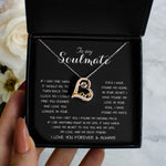 To My Soulmate - You Are My Life, My Love, And My Best Friend Forever Love Necklace