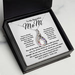 To My Beautiful Mom Necklace The Best Mom Anyone Could Wish For, Mother's Day Phoenix Rising Necklace