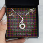 To My Beautiful Soulmate Necklace In Your Eyes I Have Found My Home Clan Carnegie Modern Tartan Rising Phoenix Necklace, valentine necklace, necklace girlfriend, necklace for wife, cute necklaces for girlfriend, jewelry for girlfriend, to my soulmate necklace, to my future wife necklace, heart necklace for girlfriend, tartan heart necklace, necklace jewelry, valentines day necklace, valentines necklace for her, valentines day necklace for her, valentine's day necklace for girlfriend,