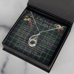 To My Beautiful Soulmate Necklace In Your Eyes I Have Found My Home Clan Swinton Tartan Rising Phoenix Necklace