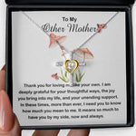 Cross Dancing Necklace - Bonus Mom Necklace, Other Mother Neckalce, Gift For Bonus Mom Second Mom Necklace