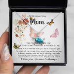 Opal Turtle Necklace - Mom Necklace Gift - To My Mom - Twists & Turns Gift Set Mom Necklace