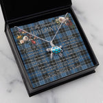 Sea Turtle Necklace To My Beautiful Soulmate Necklace In Your Eyes I Have Found My Home Clan Clergy Blue Tartan Blue Turtle Necklace