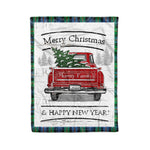 Tartan Blanket Vintage Red Truck with Christmas Tree Family Scottish Clan Murray of Atholl Ancient plaid blanket, red plaid blanket, buffalo plaid blanket, green plaid blanket, plaid fleece blanket, blue plaid blanket, red tartan blanket, tartan plaid blanket, black and white plaid blanket, , christmas plaid blanket, orange plaid blanket, tartan plaid throw blanket, pink plaid blanket, brown plaid blanket, buffalo check blanket