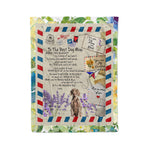 Scotstee Shop - Personalized Gift Letter To My Dog Mom Love Gift Love You Forever Fleece Blanket