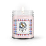 Soy Wax Candle - Buffalo Plaid Candle Clan Badge Boswell Modern Tartan Plaid Soy Wax Candle, oil candle, candle handmade, wax candle, soy wax, nature wax, natural soy wax, natural soy candles, natural candle