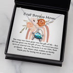 Opal Turtle Necklace - Mom Necklace, Best Mother's Day Gift - Stepmom Necklace, Bonus Mom Necklace Gift For Stepmom Neckalce