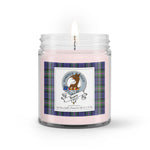 Soy Wax Candle - Buffalo Plaid Candle Clan Badge Baird Tartan Plaid Soy Wax Candle, oil candle, candle handmade, wax candle, soy wax, nature wax, natural soy wax, natural soy candles, natural candle