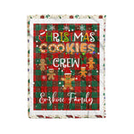 Products Personalized Gift Tartan Plaid Blanket Clan Erskine With Christmas Cookie Baking Crew Christmas Gift Blanket, Plaid Blanket, Christmas Fleece Blanket, Christmas Blanket, Tartan Blanket, Scottish Blanket, Scotland Blanket, Family Name Blanket, Custom Blanket, Personalized Blanket