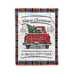 Tartan Blanket Vintage Red Truck with Christmas Tree Family Scottish Clan Norvel plaid blanket, red plaid blanket, buffalo plaid blanket, green plaid blanket, plaid fleece blanket, blue plaid blanket, red tartan blanket, tartan plaid blanket, black and white plaid blanket, , christmas plaid blanket, orange plaid blanket, tartan plaid throw blanket, pink plaid blanket, brown plaid blanket, buffalo check blanket