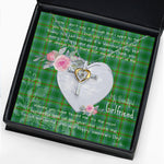 Gift For My Beautiful Girlfriend Necklace Valentine Necklace Clan Cranstoun Ancient Tartan Cross Dancing Necklace Scottish Tartan Jewelry