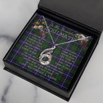 To My Beautiful Soulmate Necklace In Your Eyes I Have Found My Home Clan Russell Tartan Rising Phoenix Necklace