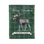 Tartan Blanket With Moose Clan Hunter of Hunterston Plaid Blanket Tartan Plaid Fleece Blanket, Christmas Blanket, tartan blanket, plaid blanket, red plaid blanket, buffalo plaid blanket, green plaid blanket, plaid fleece blanket, blue plaid blanket, red tartan blanket, tartan plaid blanket, black and white plaid blanket, christmas plaid blanket, orange plaid blanket, tartan plaid throw blanket, pink plaid blanket, brown plaid blanket, buffalo check blanket