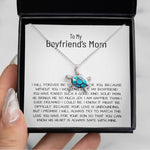 Opal Turtle Necklace - Mom Necklace, Mother-In-Law Necklace, Gift To My Boyfriend's Mom Necklace, Gift For Future Mother-In-Law