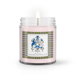 Soy Wax Candle - Buffalo Plaid Candle Burns Family Crest Tartan Plaid Soy Wax Candle, oil candle, candle handmade, wax candle, soy wax, nature wax, natural soy wax, natural soy candles, natural candle
