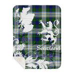 Sherpa Blanket - Tartan Blanket Thistle and Lion Scottish Clan Blackwatch Dress Modern Plaid Blanket, plaid sherpa blanket queen,purple sherpa blanket,queen sherpa blanket,queen size sherpa blanket,red sherpa blanket,scottish tartan blankets,sherpa blanket,sherpa christmas blanket