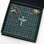 To My Beautiful Soulmate Necklace In Your Eyes I Have Found My Home Clan MacEwen Ancient Tartan Cross Dancing Necklace