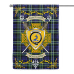 House Flag - Arbuthnot Irish Shield Celtic Cross Tartan Garden Flag St Patrick's Day Garden Flag