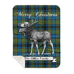 Scotstee Shop Plaid Tartan Blanket With Moose Clan Gillies Plaid Blanket, plaid blanket australia,plaid blanket canada,plaid christmas blanket,plaid fleece sherpa blanket,plaid sherpa blanket canada,plaid sherpa blanket lipstick,plaid sherpa blanket pink,plaid sherpa blanket queen