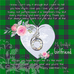 Rising Phoenix Necklace - Valentine Necklace Clan Elphinstone Hunting Tartan Gift for Girlfriend, Gift for My Wife Rising Phoenix Necklace