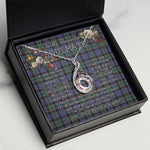 To My Beautiful Soulmate Necklace In Your Eyes I Have Found My Home Clan Fletcher Modern Tartan Rising Phoenix Necklace
