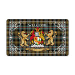 Doormat - Tartan Door Mat The Family Farquharson Weathered Welcome Mat, Plaid Doormat Scottish