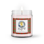 Soy Wax Candle - Buffalo Plaid Candle Clan Badge Cumming Modern Tartan Plaid Soy Wax Candle, oil candle, candle handmade, wax candle, soy wax, nature wax, natural soy wax, natural soy candles, natural candle