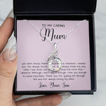 Mother day necklace, mothers day jewelry, mothers day necklace with names, mothers day necklace personalized, mothers day necklace gold, personalized jewelry for moms, mother's jewelry, mother's day gifts necklace, to my bonus mom necklace