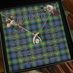 To My Beautiful Soulmate Necklace In Your Eyes I Have Found My Home Clan Watson Ancient Tartan Wishbone Dancing Necklace