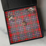 To My Beautiful Soulmate Necklace In Your Eyes I Have Found My Home Clan MacFarlane Modern Tartan Crown Pendant Necklace
