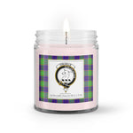 Soy Wax Candle - Buffalo Plaid Candle Clan Crest Badge Colville Tartan Plaid Soy Wax Candle, oil candle, candle handmade, wax candle, soy wax, nature wax, natural soy wax, natural soy candles, natural candle