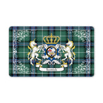 Welcome Mat Scottish Macdonalds Of Donald Of The Isles Ancient Tartan Door Mat, Plaid Doormat