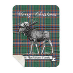 Scotstee Shop Plaid Tartan Blanket With Moose Clan MacFarlane Hunting Ancient Plaid Blanket, plaid blanket australia,plaid blanket canada,plaid christmas blanket,plaid fleece sherpa blanket,plaid sherpa blanket canada,plaid sherpa blanket lipstick,plaid sherpa blanket pink,plaid sherpa blanket queen
