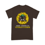 Scotstee Shop - Sunflower Veteran Father Veteran Army American Shirts Army Veteran Shirts Army Shirts