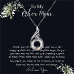 Bonus Mom Necklace, Gift To My Other Mother Necklace, Gift For Bonus Mom Second Mom, Mother's Day Phoenix Rising Necklace