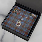 To My Beautiful Soulmate Necklace In Your Eyes I Have Found My Home Clan Anderson Modern Tartan Rising Phoenix Necklace