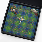 To My Beautiful Soulmate Necklace In Your Eyes I Have Found My Home Clan Johnston Ancient Tartan Cross Dancing Necklace